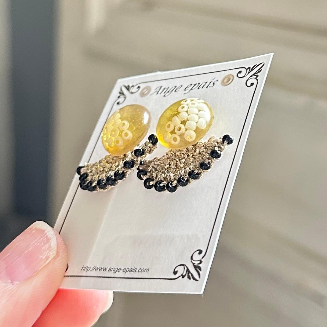 カスタム耳飾り・ピアスゴールド | 5枚目