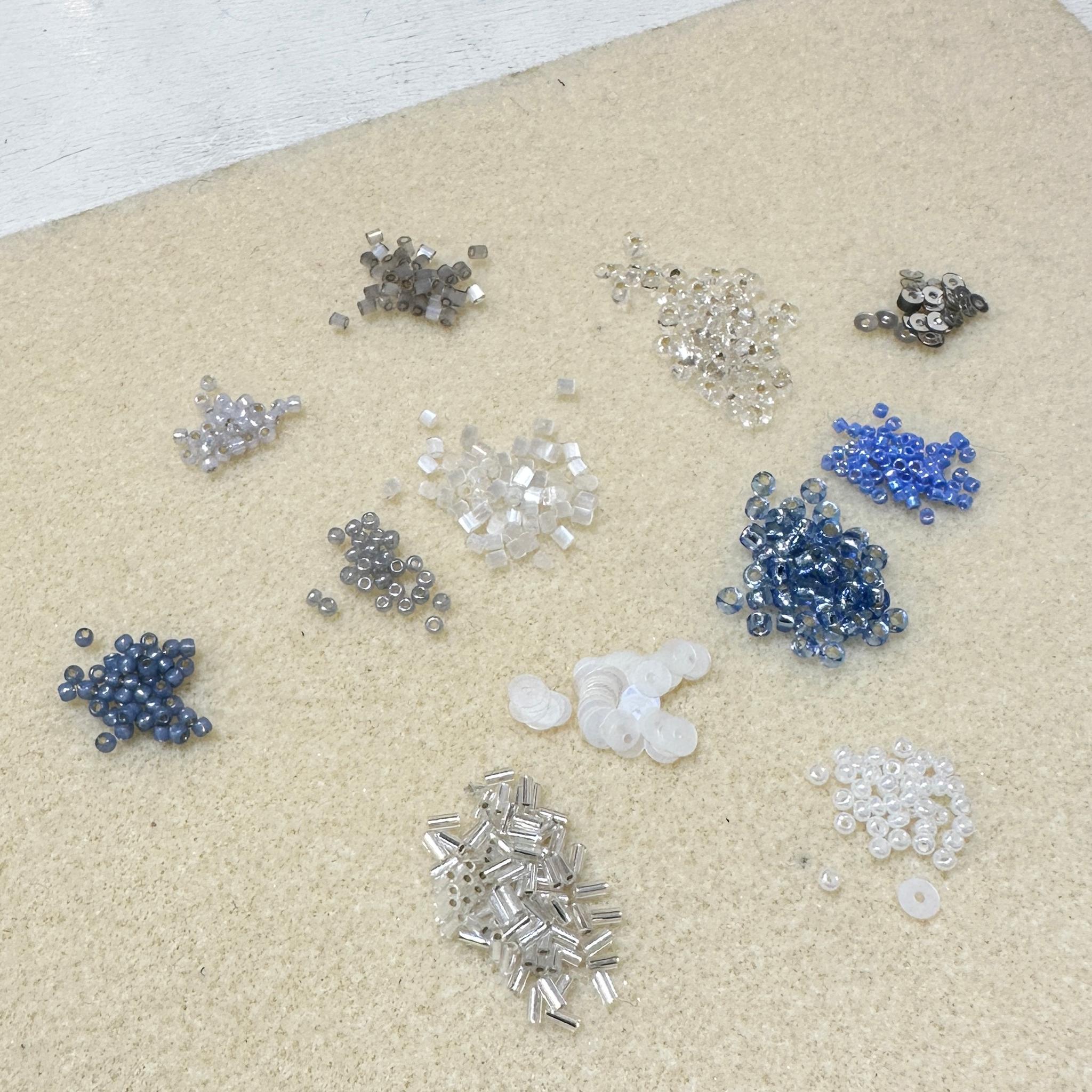 sucreビーズ耳飾り・イエロー（ピアス・イヤリング） | 8枚目