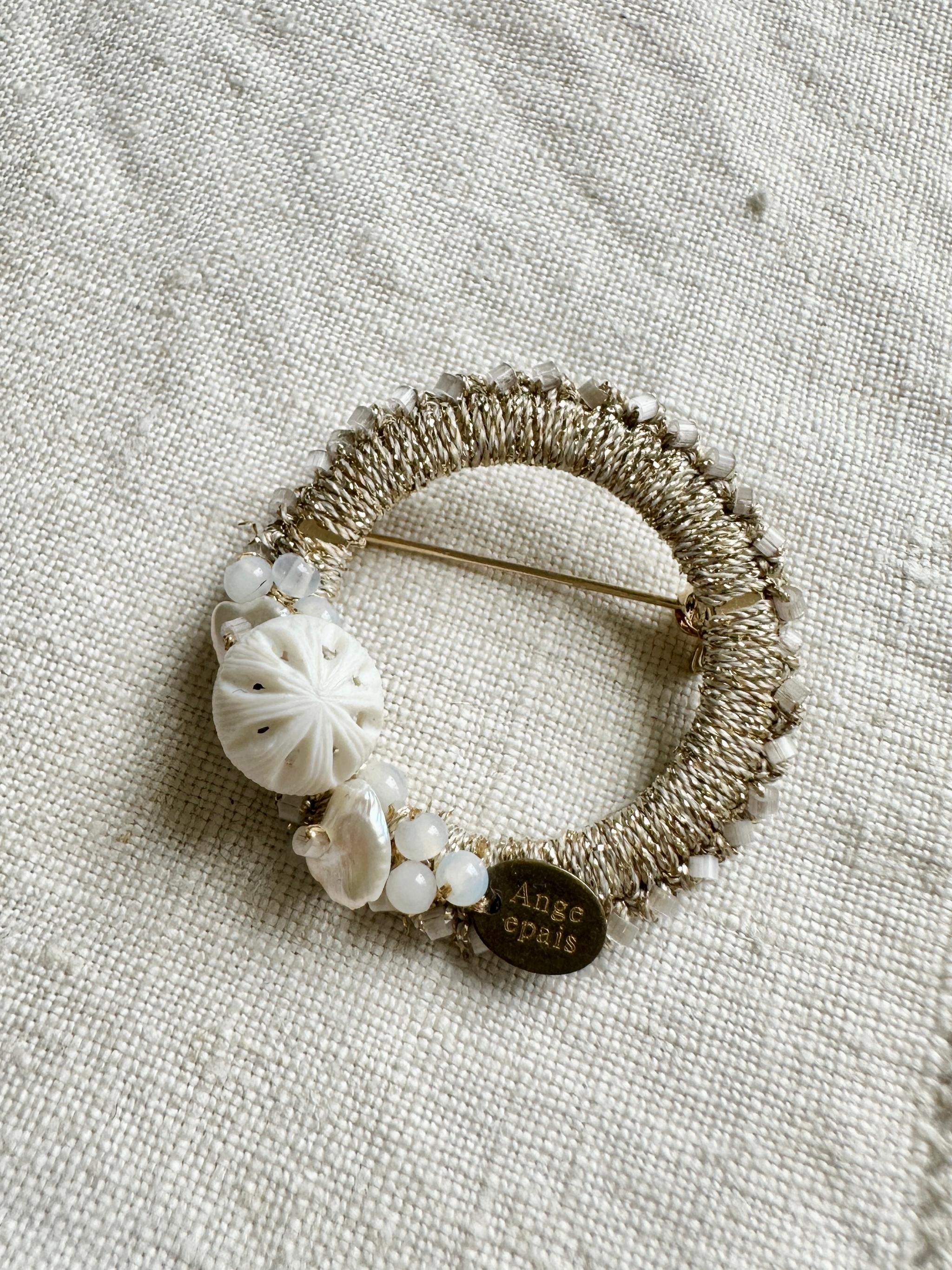 クロシェリングブローチ・ゴールド | 11枚目