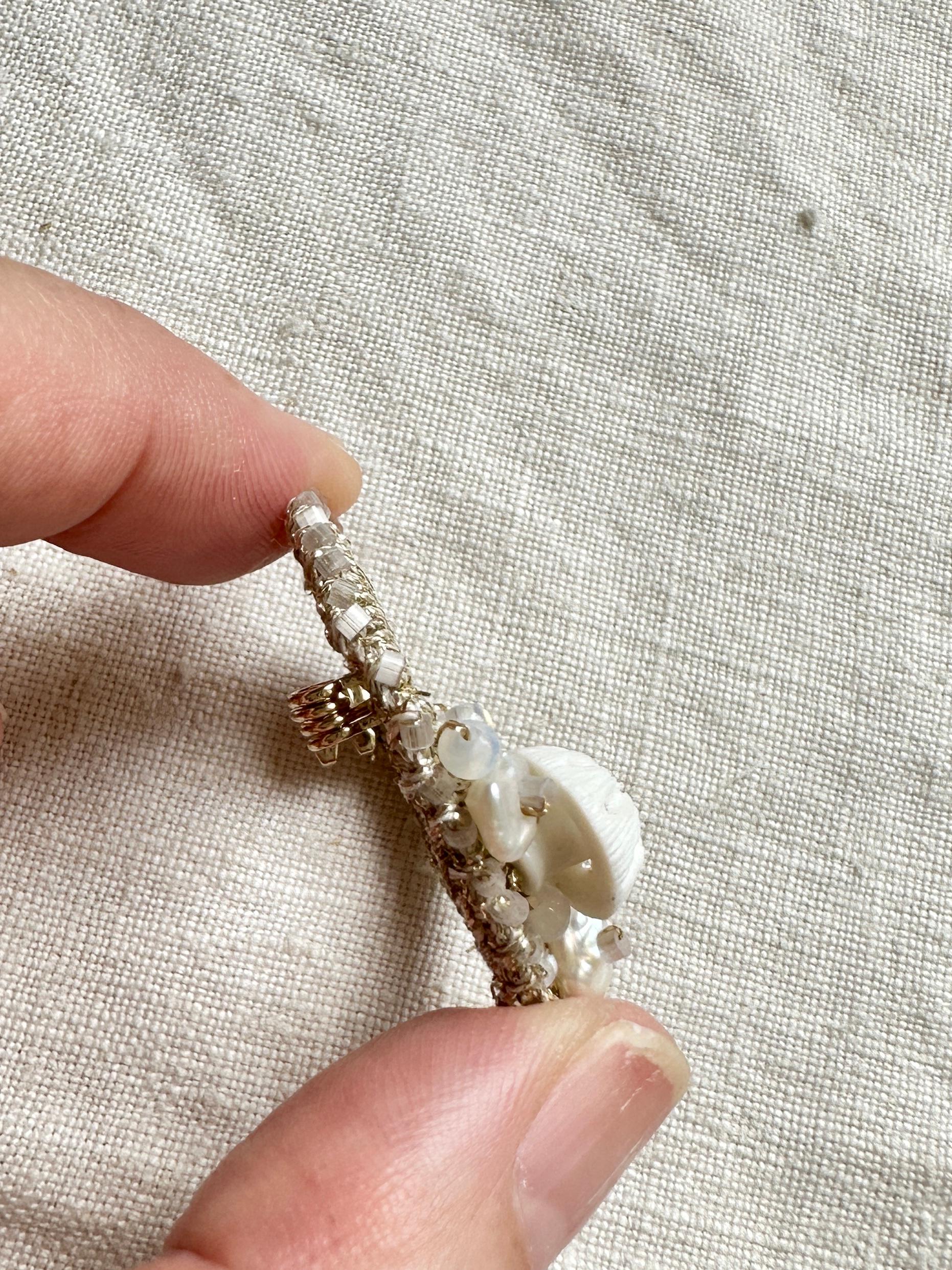 クロシェリングブローチ・ゴールド | 14枚目