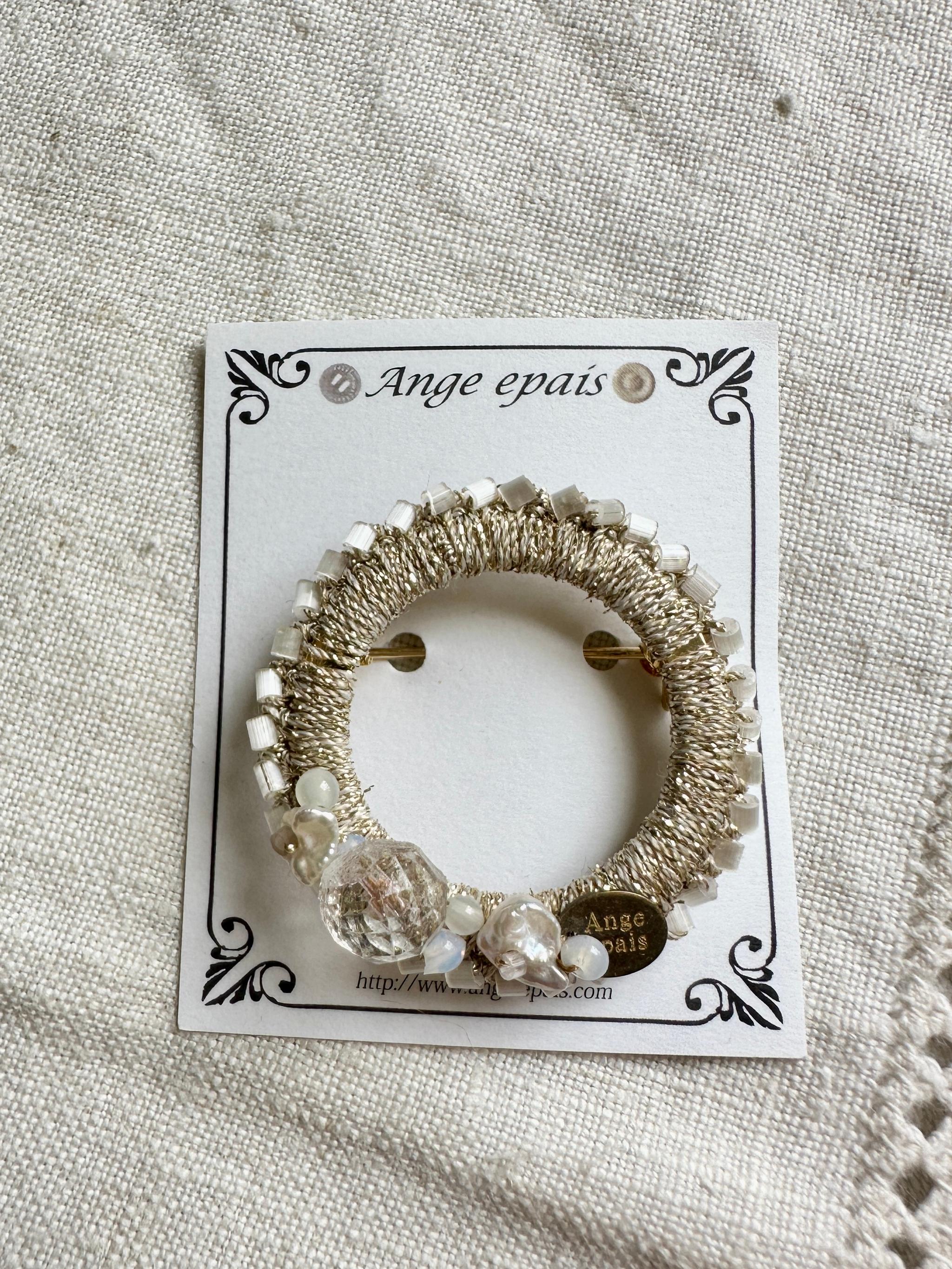 クロシェリングブローチ・ゴールド | 10枚目